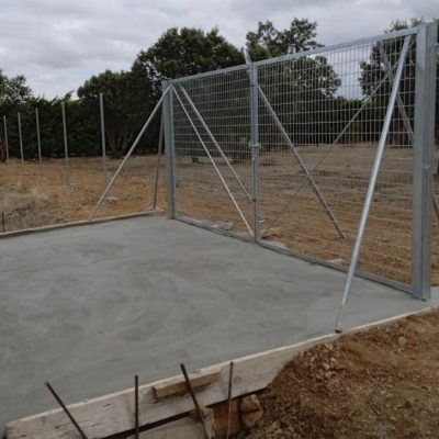 instalación de vallas